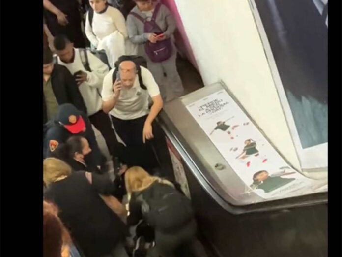 Accidente en Metro Polanco