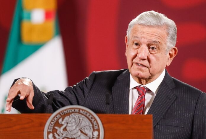 El presidente Andrés Manuel López