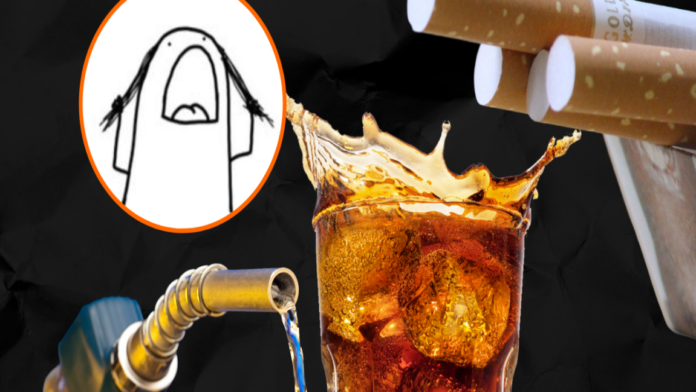 Impuestos a gasolina, cigarros y bebidas